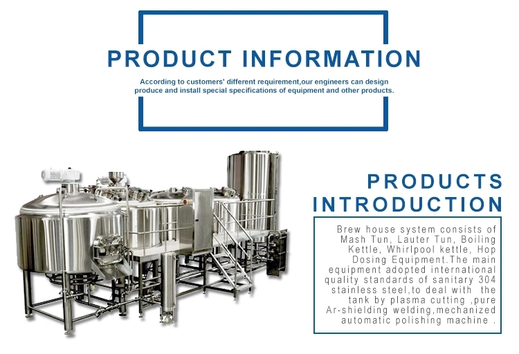 Professional Beer Equipment Beer Brewing Equipment Beer Brewery Equipment Fermenter Fermentation Tank