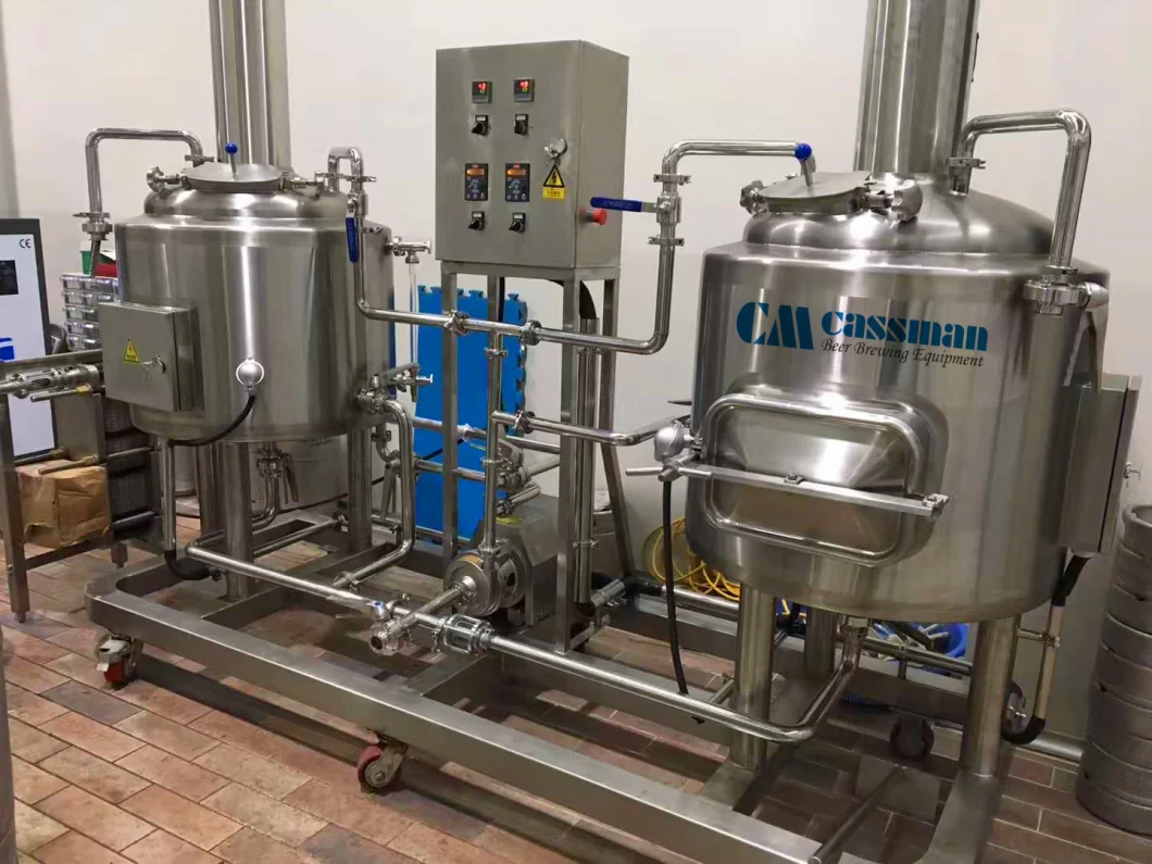 Cassman 50L 100L 200L Stainless Steel Home Mini Beer Brewing Equipment