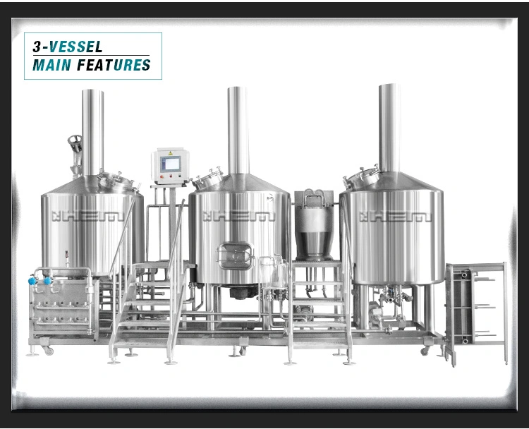 500L 1000L Micro Beer Brewing Equipment Brewery for Sale