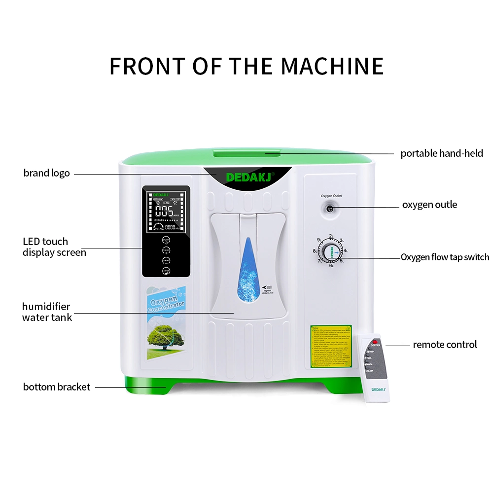 Portable Home Mini Full Intelligent Air Purifier Oxygen Making Machine Oxygen Concentrator for Home Medical