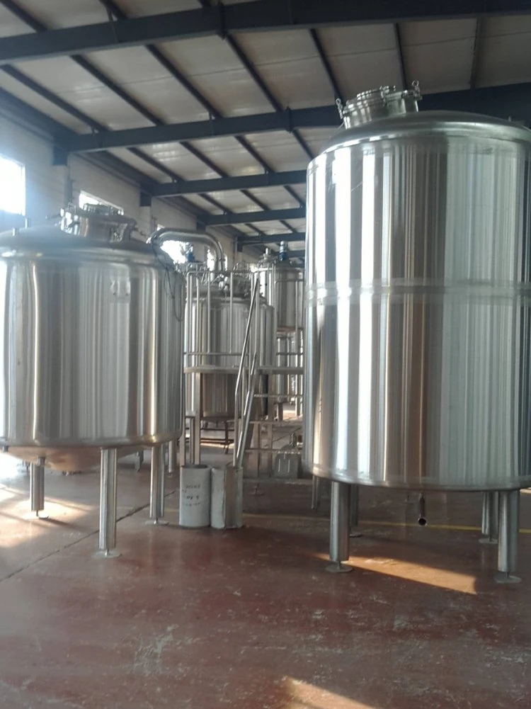 Brewed Processing Line Fresh Beer Fermenter Home Beer Fermentation Tank 100-3000L