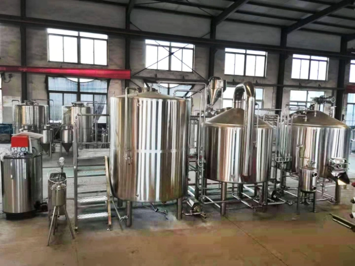 500L 1000L Craft Beer Brewing Equipment Commercial Brewhouse Brewery
