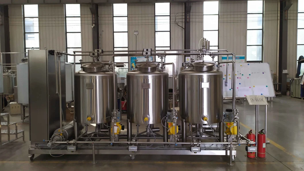 Craft Beer Brewing Equipment Stainless Steel CIP Cleaning Tank