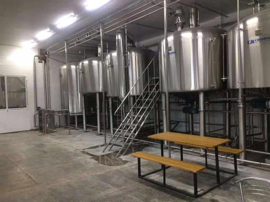 Cassman 3000L 5000L Large Industrial Stainless Steel Beer Brewery Equipment