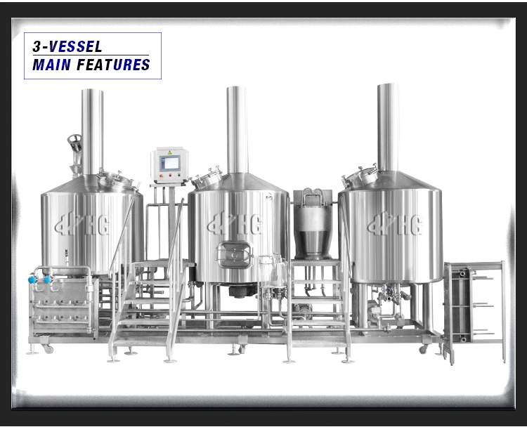 1000L Beer Brewing Equipment Micro Brewery Single Vessel Brewery