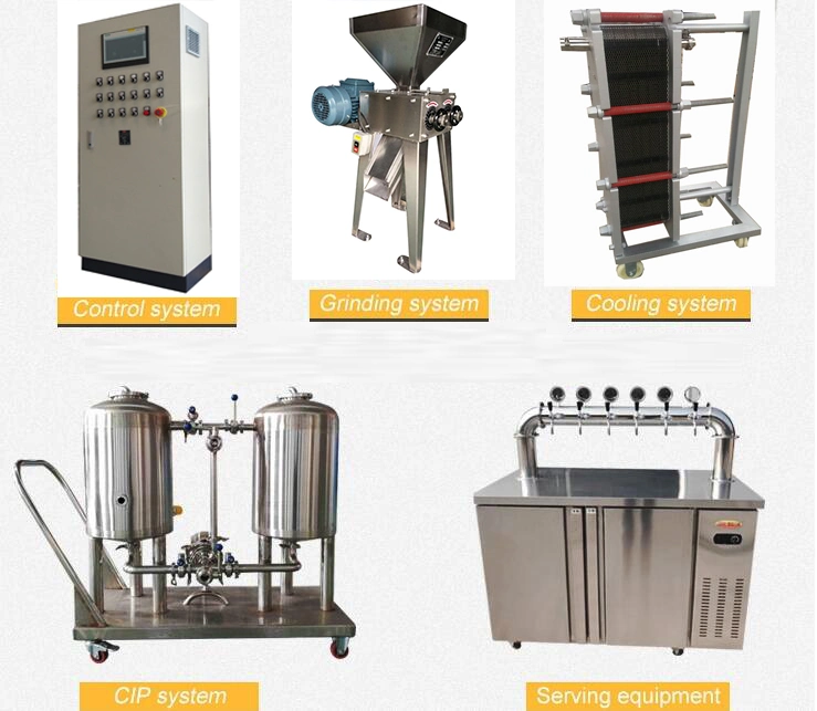Turnkey Herms Beer Brewing System for Beer Plant