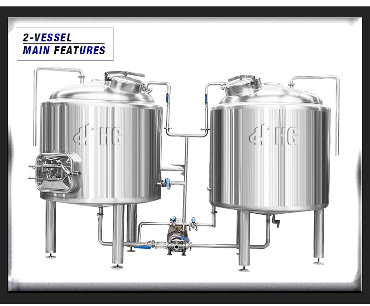 100L 200L 300L 500L Nano Brewery Beer Brewing Equipment Microbrewery