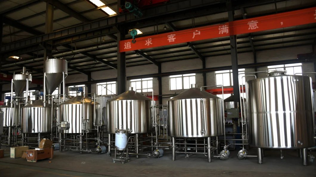 SS304 3000L Beer Brewing Equipment for Brewery Craft Beer Making