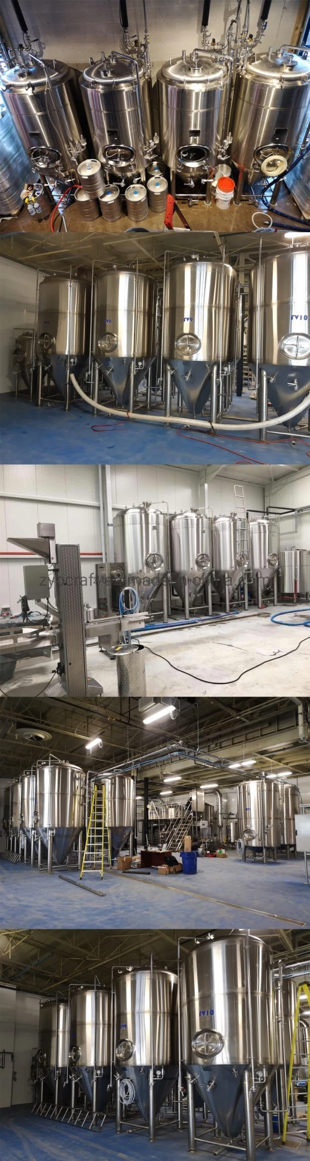 100L 200L 300L 500L 700L 1000L 2000L Steel Brewing Micro Craft Beer Brewery Equipment
