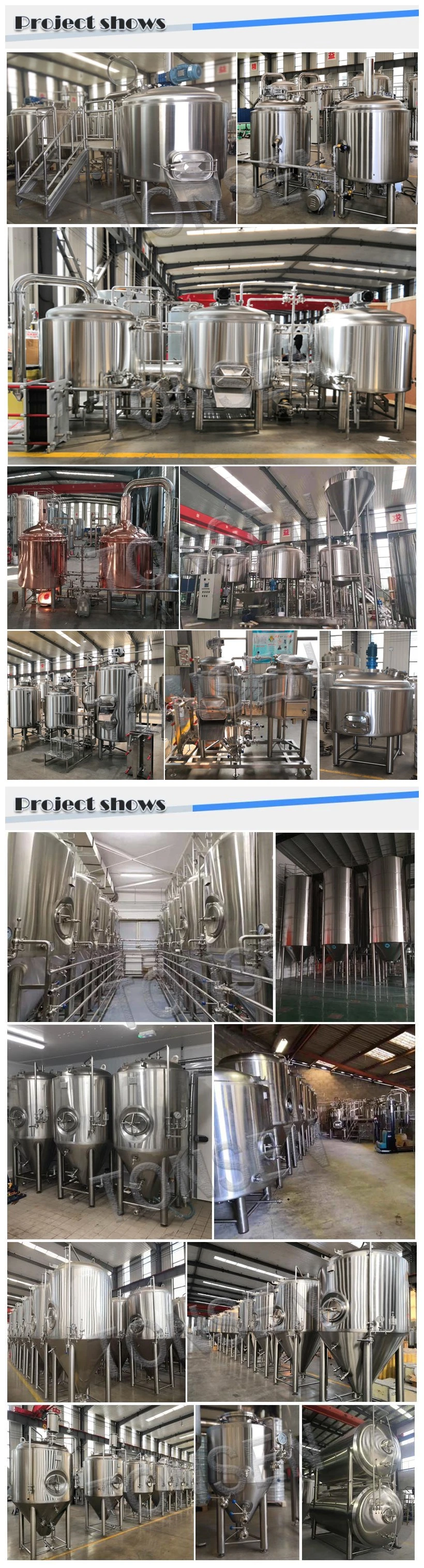 1000L 10bbl 10hl Beer Brewing Equipment Beer Fermenting Machine Equipment for Brewery