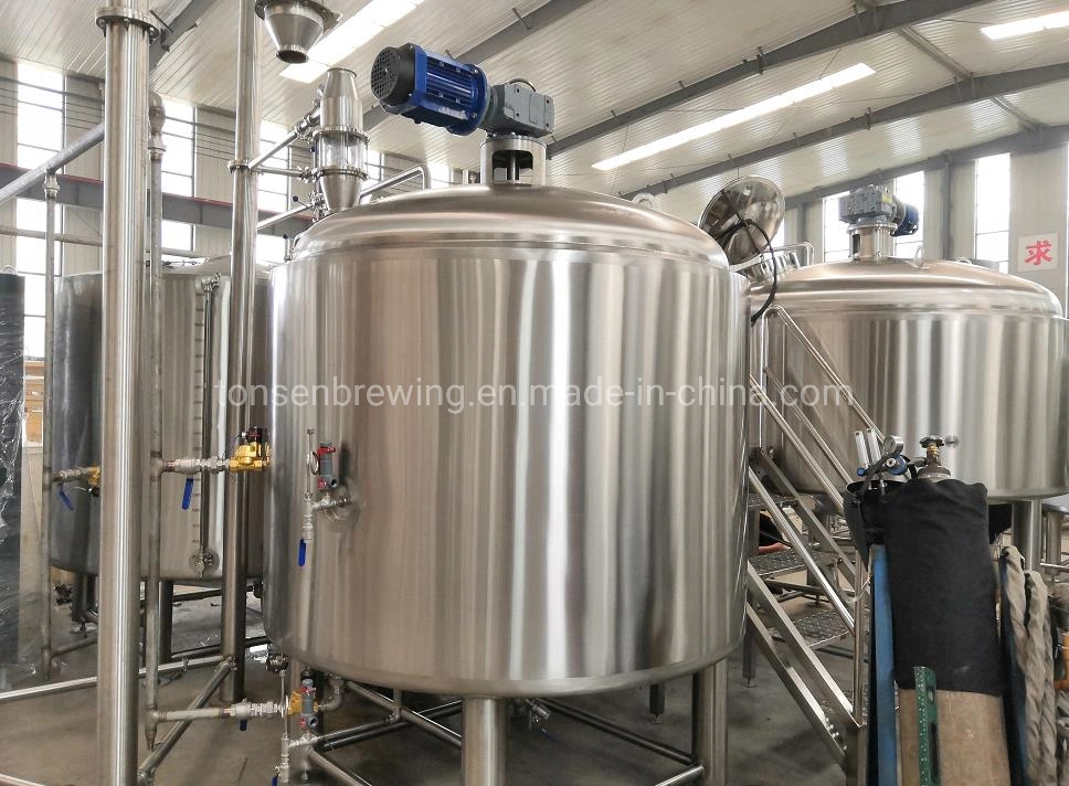 Tonsen Complete 1000L Two Three Vessels Craft Beer Brewing Equipment for Beer Brewery