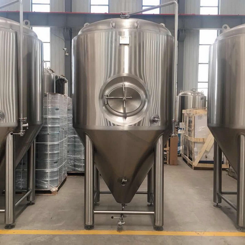 Fermenting Equipment Conical 100L to 20000L Beer Fermentation Tank with Cooling Jacket Beer Fermenter