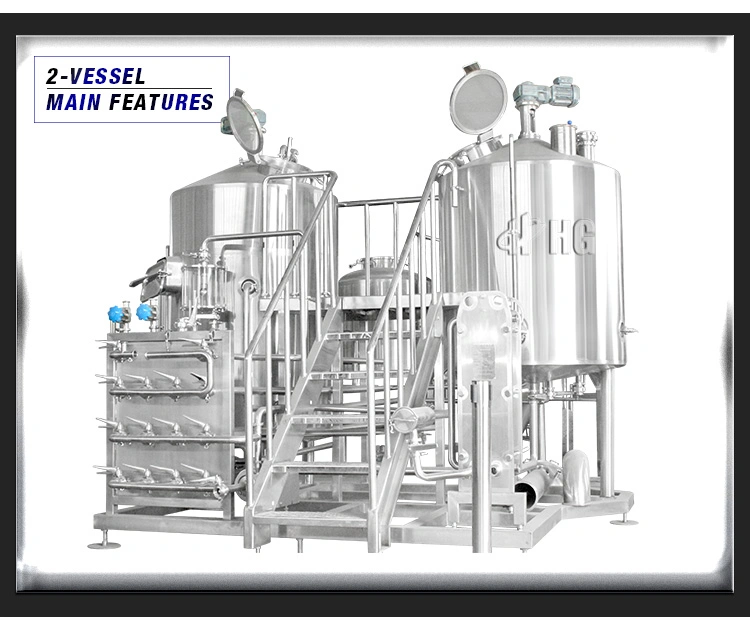 1000L Craft Brewing Mash Beer Brewery Equipment Commercial Beer Brewery Equipment