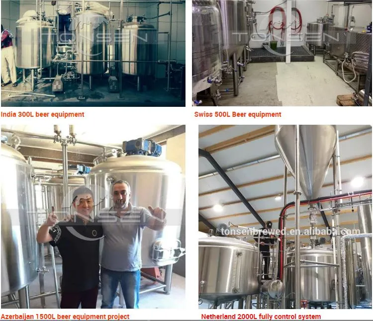 2000L 20 Barrel Beer Brewing Equipment System
