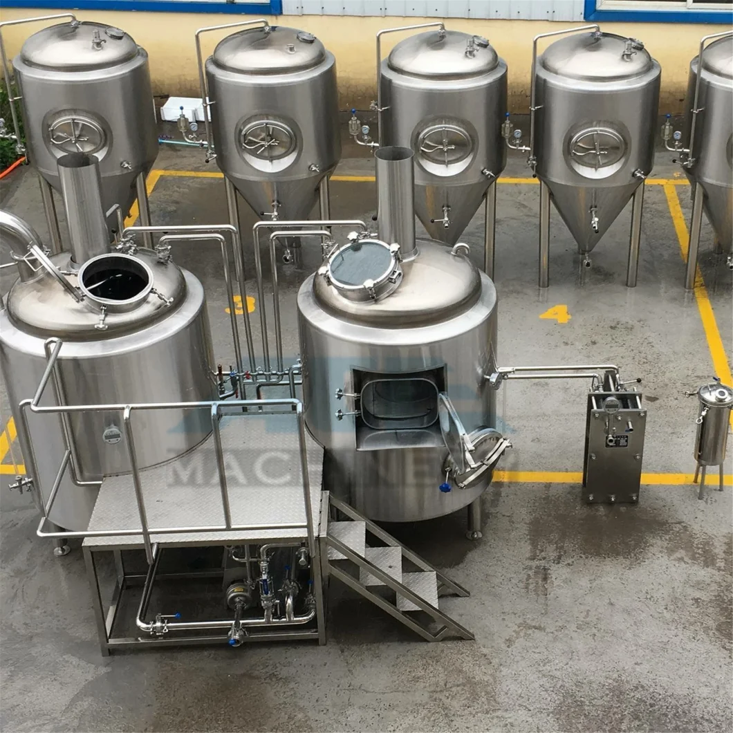 100L 200L 300L 500L 700L 1000L 2000L Steel Home Brewing Equipment Micro Craft Beer Brewery Equipment