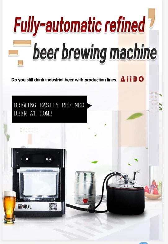 Aiibo Fully Automatic Refined Beer Brewing Machine Brewing Beer Easily at Home Beer Machine