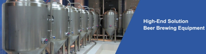 Automatic Industrial Beer Brewing Machine / Mini Microbrewery Homebrewed Beer Brewery Equipment