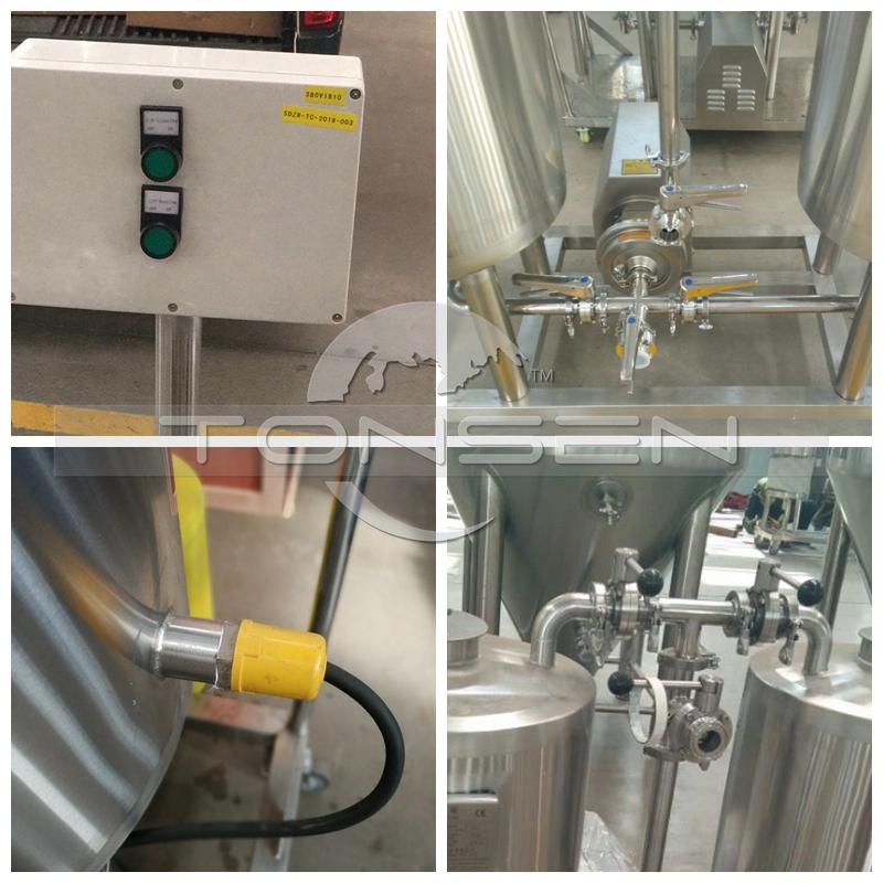 Craft Beer Brewing Equipment Stainless Steel CIP Washing Tank