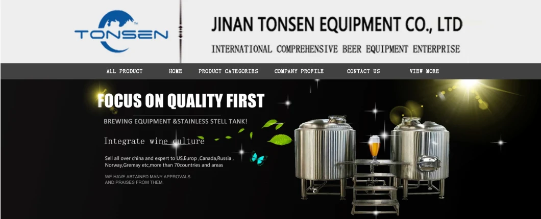 New Design 500L 800L 1000L Micro Brewery Equipment, Beer Brew Tower Brewery