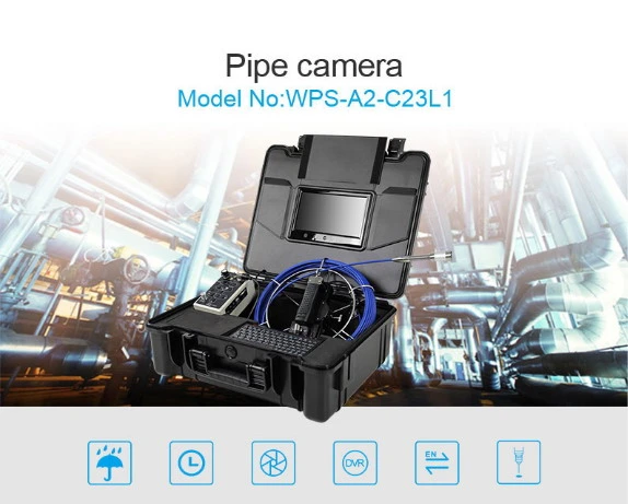 Wopson 30m Waterproof Pipe Sewer Camera Inspection System