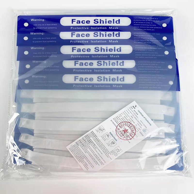 Safety Face Shields Ultimate Fit and Comfort Enjoy High-Definition Vision Anti-Vertigo Anti-Fog Anti-Static Face Shield