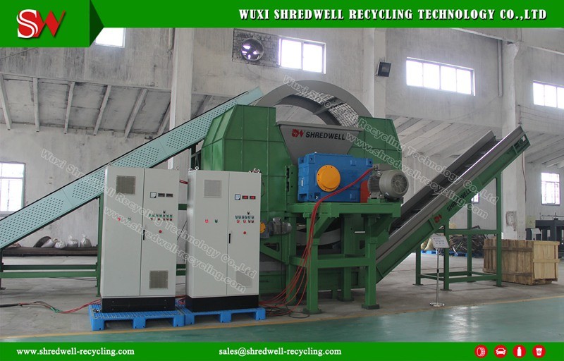 Scrap Tire Recycling Line to Recycle Used Tyre