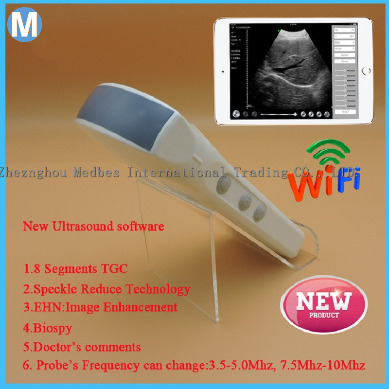 Wireless Portable Color Doppler Ultrasound Scanner Medical Equipment