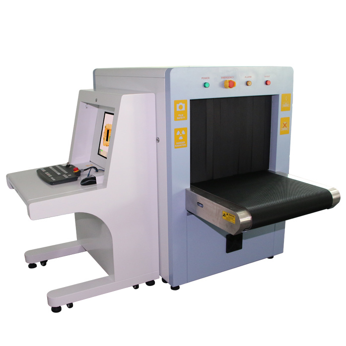 Airport Single Energy Small Parcel X Ray Baggage Scanner for Hotel, Bank