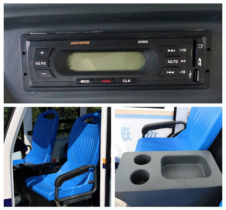 High Quality Electric 4 Seats Enclosed Patrol Cars for Factory