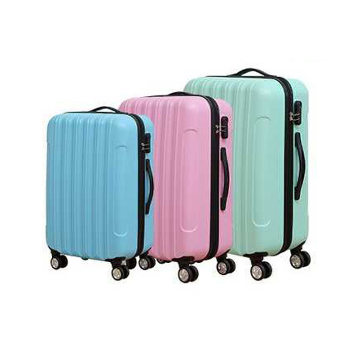 All Pass 2020 Gift Promotion 13 Color OEM Drop Ship Custom Logo Trolley Luggage Luggage Sets ABS Luggage