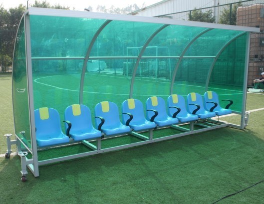 Moveable VIP Soccer Team Shelter Used -Py