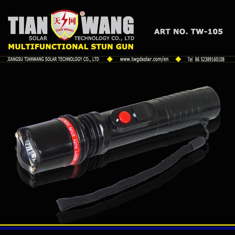 Deterrent Self Defence Weapons with Wrist Wrap Stun Gun