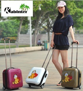 16"Trolley Luggage ABS+PC Hybird Luggage New Pattern Luggage Bag