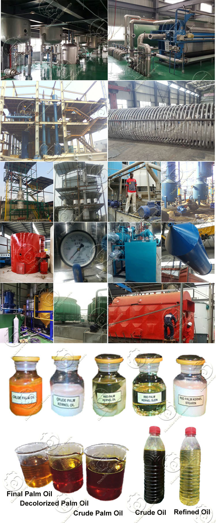 Equipment Mini Vegetable Oil Refinery Palm Oil Mini Refining Machine Equipment