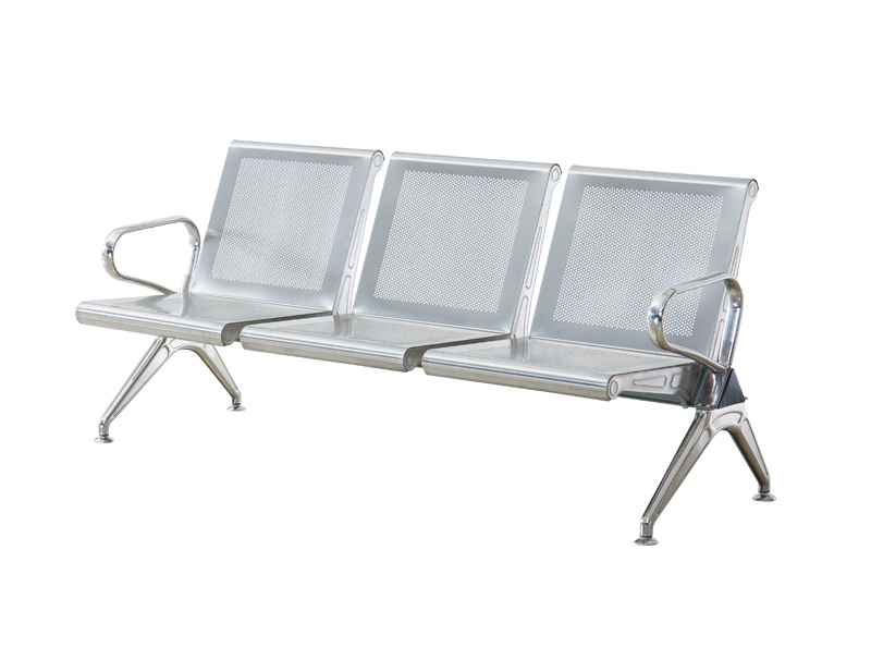 High Quality Stainless Steel 3 Seater Airport Furniture Airport Seating
