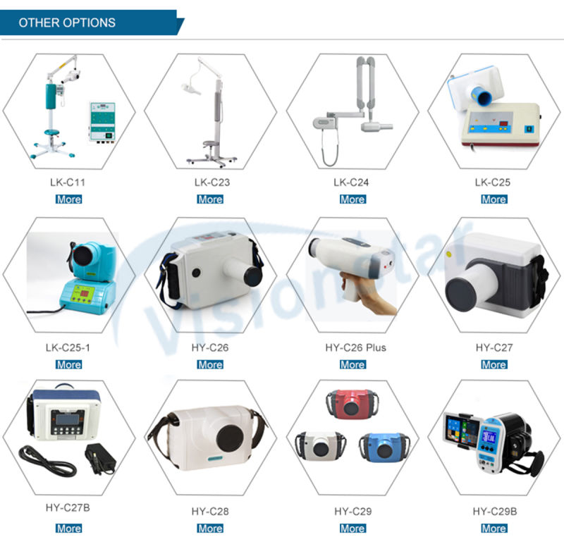 Ce Approved Low Price 60W 30kHz Hy-C26 Portable Dental X Ray Unit