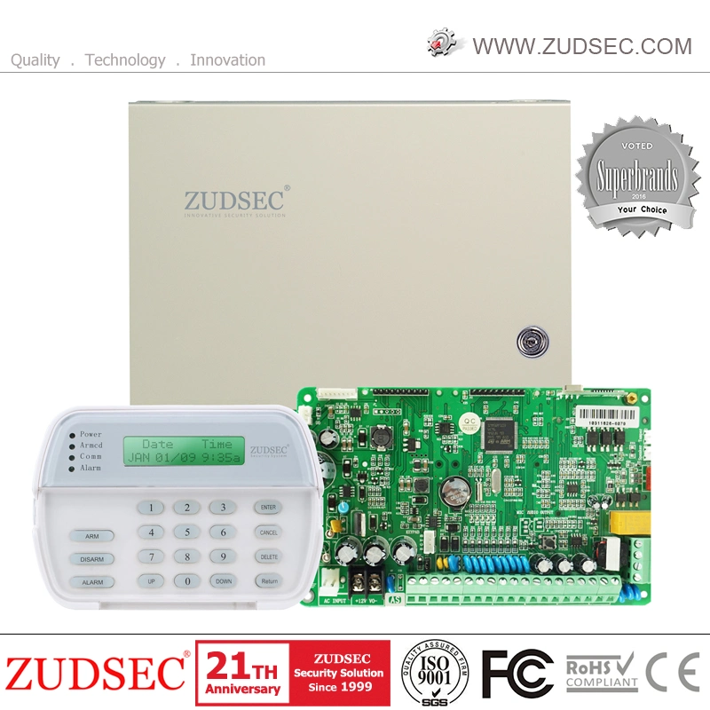 Metal Box PSTN GSM TCP/IP Home Security Anti-Theft Alarm System for Security Project