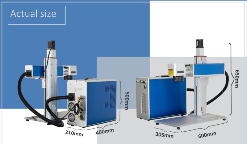 Fiber Laser Marking Machine with CCD Scan Camera System