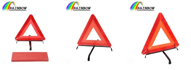 Wholesales Safety Facilities Reflective Foldable Auto Car Warning Emergency Safety Triangle/Tripod for Safety