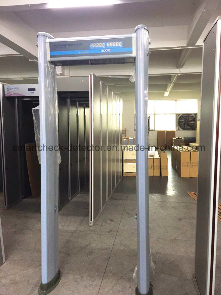 6 Zones Archway Metal Detector Door Frame Metal Detector Walk Through Metal Detector