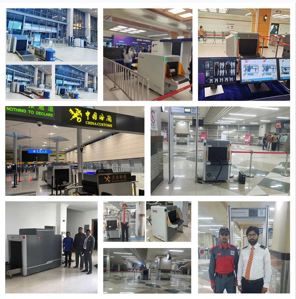 X-ray Baggage Scanner for Metro Train Station Airport 6040