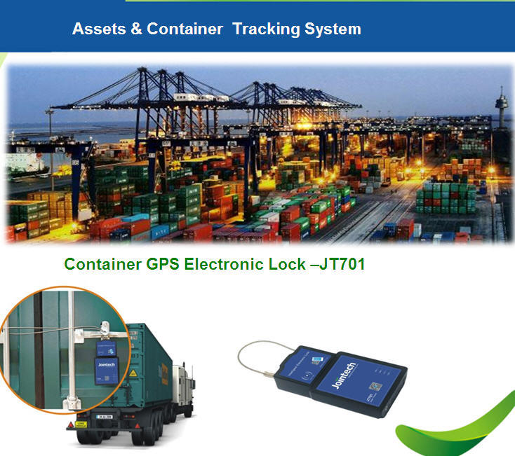 GPS Security Lock with Remote Container Lock Status Monitoring