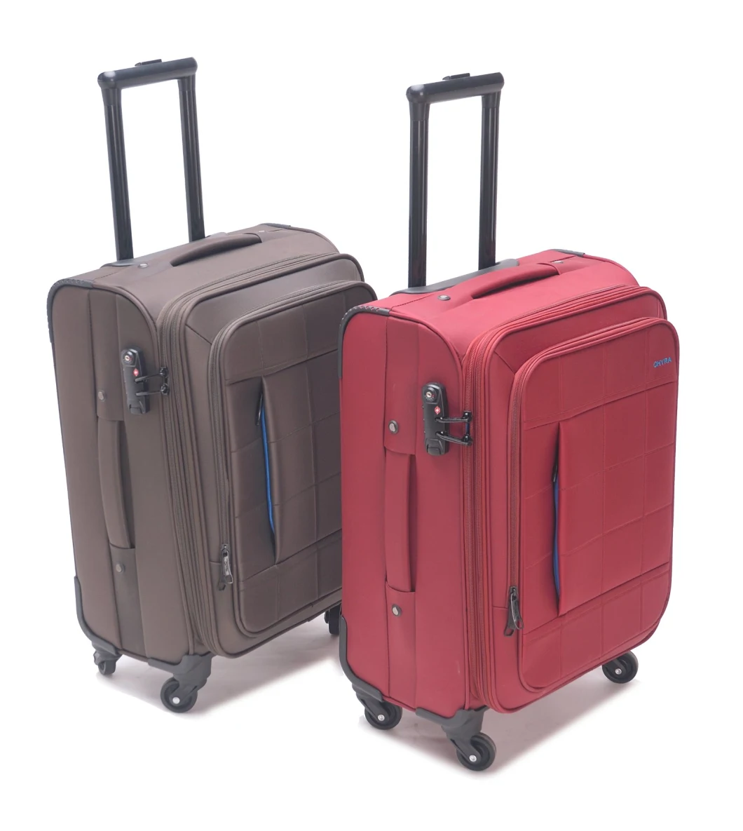 Fashionable Oxford Trolley Luggage Tsa Lock Luggage with High Quality Mute Wheels Luggage