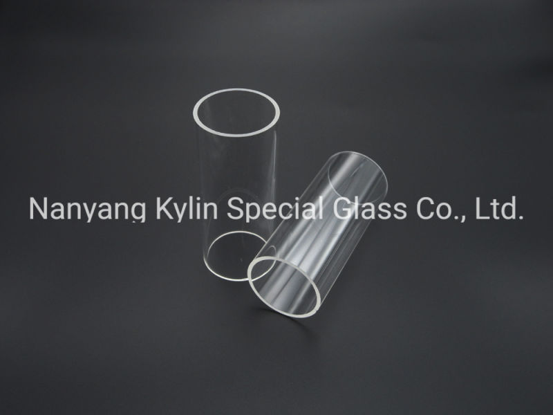 Customize UV Stop Quartz Glass Tube