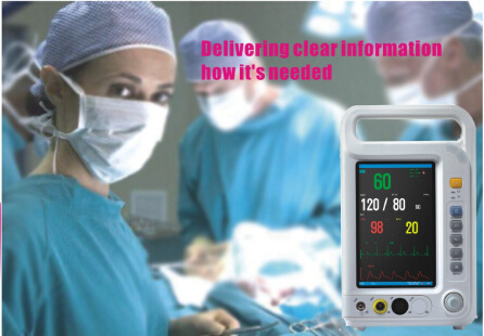 7 Inch Multi-Parameter Patient Monitor Ew-P807 for Patients Monitoring