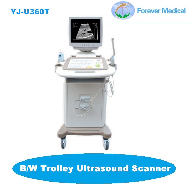 Medical Device Trolley B/W Ultrasound Scanner for Pregnant