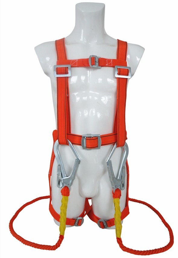 Safety Harness with Lanyard Building Use Safety Belt in Guangzhou