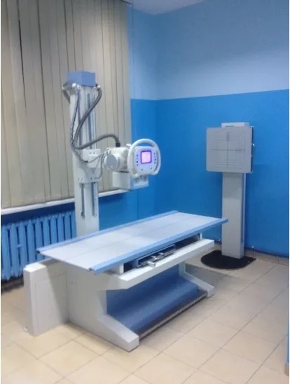 Ce-Approved Hospital The Latest Compact Model High Frequency Digital X-ray Radiography System X Ray Machine