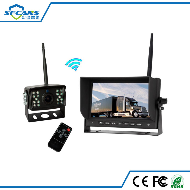 WiFi Wireless Parking Sensor Reverse Camera Monitor System