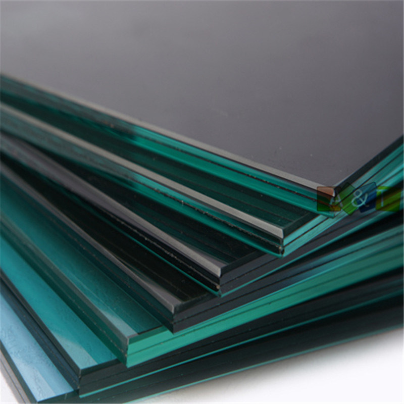 6.38mm Art Bronze PVB Tempered Laminated Glass for Banks, Airports&#160;